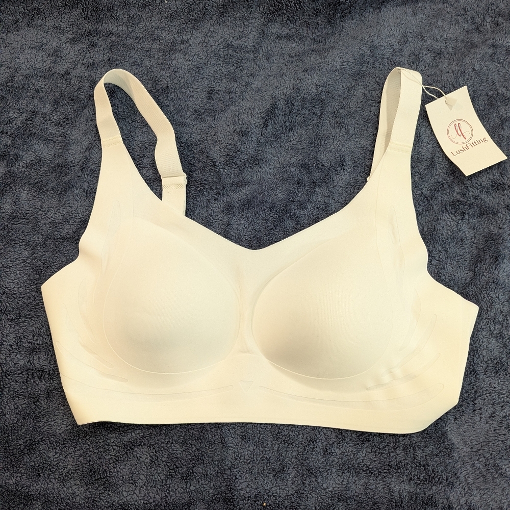 White  Bra 4XL